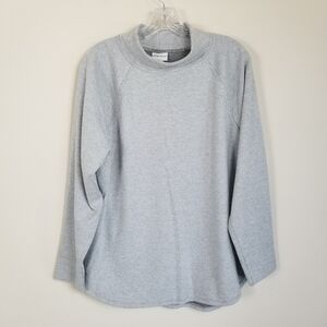 AVA & VIV Soft Pullover Top Mock Neck Size X 14W-16W